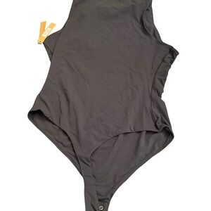 Skims Black Tank Top Type Thong Shapewear Bodysuit - NWT - 3XL